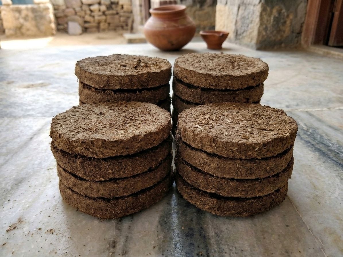 Cow Dung Cakes