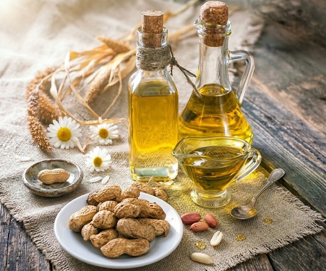 Cold Pressed Groundnut Oil